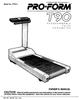 H.F Exchange Owner Manual 046211 Works W T90 PFT902 PFT903 Treadmill view 2