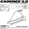 Owner Manual 046226 Works W Weslo Cadence 5.0 - TL5.00 Treadmill view 2