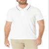 Dockers Men's Regular Fit Short Sleeve Perfect Performance Polo (Regular and Big & Tall), (New) Lucent White, 2X Large view 1