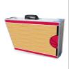 8-Foot Professional Beer Pong Table w/Cup Holes & LED Lights - Houston Basketball Court view 2