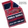 Atlanta Baseball Double Sided Garden Flag view 2
