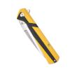 Sitivien ST123 Folding Knife, D2 Blade and G10 Handle EDC Tool Knife with Pocket Clip for Outdoor Camping EDC(Yellow) view 3