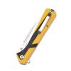 Sitivien ST123 Folding Knife, D2 Blade and G10 Handle EDC Tool Knife with Pocket Clip for Outdoor Camping EDC(Yellow) view 4