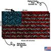 Cornhole Board Vinyl Wrap Decals (Set of 2) Patriotic Bean Bag Toss Wrap Stickers (Metal) view 2