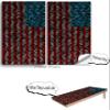 Cornhole Board Vinyl Wrap Decals (Set of 2) Patriotic Bean Bag Toss Wrap Stickers (Metal) view 3