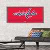 Trends International NHL Washington Capitals - Logo 21 Wall Poster, 22.375" x 34", Barnwood Framed Version view 2