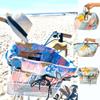 Bicycle Basket Liner, Beach Bag & Travel Tote All in ONE Bag Waterproof Neoprene Zipper Pockets Reversible Locking Secure Toggle Heavy Duty Draw String Cord view 1