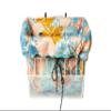 Bicycle Basket Liner, Beach Bag & Travel Tote All in ONE Bag Waterproof Neoprene Zipper Pockets Reversible Locking Secure Toggle Heavy Duty Draw String Cord view 4