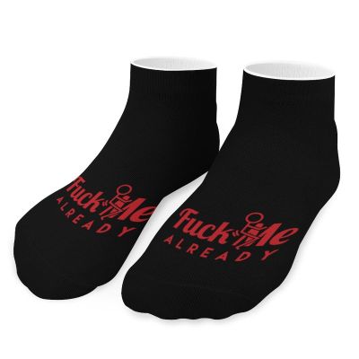 WEEDKEYCAT Fuck Me Already Socks Non Slip Low Cut Comfort Fit No-Show Casual Ankle Socks