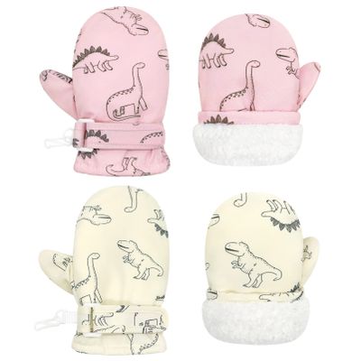 Sarfel Baby Winter Mittens for Toddler Girls Baby Gloves Toddler Mittens 18 Months Toddlers Gloves Waterproof Baby Girl Mitten
