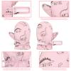 Sarfel Baby Winter Mittens for Toddler Girls Baby Gloves Toddler Mittens 18 Months Toddlers Gloves Waterproof Baby Girl Mitten view 3