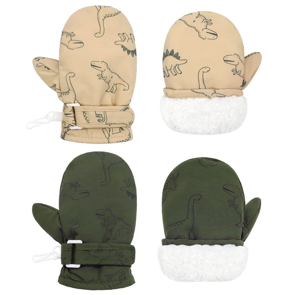 Sarfel Toddler Gloves Ages 2-4 Toddler Waterproof Mittens for Toddlers Boys Toddlers Mittens Waterproof Kids Winter Gloves 4T