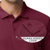 MAGCOMSEN Long Sleeve Golf Shirts Men Polo Shirts for Men Fishing Shirts Golf Shirts Mens Work Shirts Tactical Polo Shirt Quick Dry Shirts Wine Red L view 4