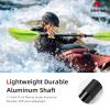 Abahub 1 x Kayak Paddles, 86 Inch Kayaking Oars for Boating, Canoeing with Extra Paddle Leash, Aluminum Alloy Shaft Green Plastic Blade view 2