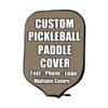 iPrint Custom Pickle Ball Paddles Cover with Your Image Photo Text or Logo, Personalized Paddles Covers Sleeves Fits Most Rackets, 8.26 x 11.61 inch, Brown Savana view 1