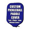 iPrint Custom Pickle Ball Paddles Cover with Your Image Photo Text or Logo, Personalized Paddles Covers Sleeves Fits Most Rackets, 8.26 x 11.61 inch, Blue view 1