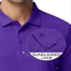 MAGCOMSEN Long Sleeve Polo Shirts for Men Hiking Work Casual Quick Dry Summer Shirts Golf Polo Purple view 4