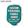 iPrint Custom Pickle Ball Paddles Cover with Your Image Photo Text or Logo, Personalized Paddles Covers Sleeves Fits Most Rackets, 8.26 x 11.61 inch, Tropical Blue view 3