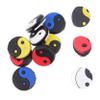 LIOOBO Tennis Racket Vibration Dampener Soft Silicon Yin Yang Shape Tennis Dampeners Racket Absorbing Shocks for Racquetball Mixed Colors view 2