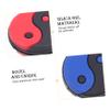LIOOBO Tennis Racket Vibration Dampener Soft Silicon Yin Yang Shape Tennis Dampeners Racket Absorbing Shocks for Racquetball Mixed Colors view 3