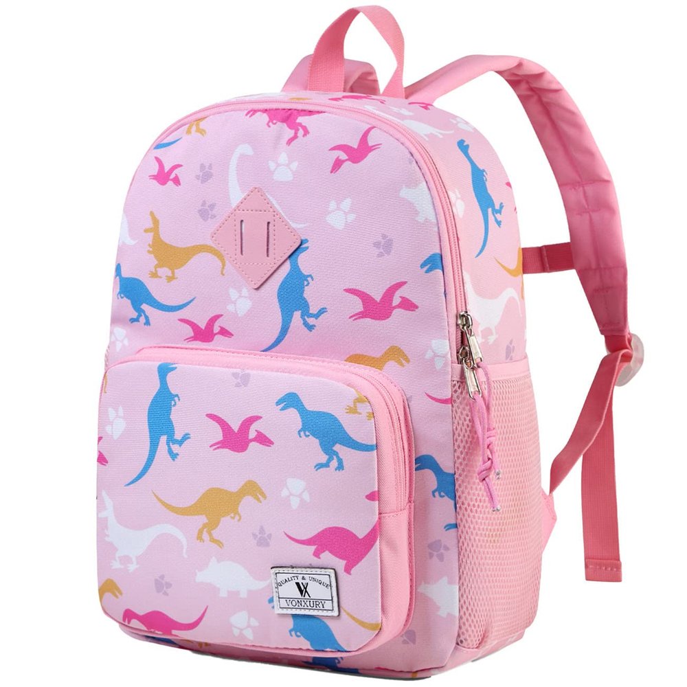 Kids Backpack,VONXURY Cute Lightweight Toddler Backpack with Chest Buckle Small Bookbag for School Boys and Girls