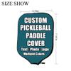 iPrint Custom Pickle Ball Paddles Cover with Your Image Photo Text or Logo, Personalized Paddles Covers Sleeves Fits Most Rackets, 8.26 x 11.61 inch, Blue Green view 3