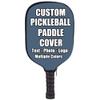 iPrint Custom Pickle Ball Paddles Cover with Your Image Photo Text or Logo, Personalized Paddles Covers Sleeves Fits Most Rackets, 8.26 x 11.61 inch, Indigo Blue view 2