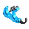 AMEYXGS Archery Back-Tension Release 3/4 Finger Bow Release aid Adjustable Stroke and Sensitivity (Lake Blue) view 2