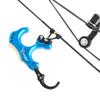 AMEYXGS Archery Back-Tension Release 3/4 Finger Bow Release aid Adjustable Stroke and Sensitivity (Lake Blue) view 4