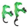 AMEYXGS Archery Back-Tension Release 3/4 Finger Bow Release aid Adjustable Stroke and Sensitivity (Green) view 1