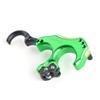 AMEYXGS Archery Back-Tension Release 3/4 Finger Bow Release aid Adjustable Stroke and Sensitivity (Green) view 2