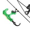 AMEYXGS Archery Back-Tension Release 3/4 Finger Bow Release aid Adjustable Stroke and Sensitivity (Green) view 4
