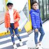 2-12 Years Kids Down Jackets for Girls Children Warm Down Coats for Boys Toddler Girls Outerwear RED 4T view 2