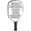 iPrint Custom Pickle Ball Paddles Cover with Your Image Photo Text or Logo, Personalized Paddles Covers Sleeves Fits Most Rackets, 8.26 x 11.61 inch, Yellow view 2