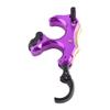 AMEYXGS Archery Back-Tension Release 3/4 Finger Bow Release aid Adjustable Stroke and Sensitivity (Purple) view 3