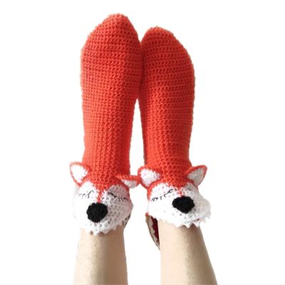 Yuemengxuan Knitted Crocodile Socks 3D Animal Socks Novelty Knitting Shark Fish Socks Fun Christmas Gift to Kids Adults (Style-A12, One Size)