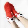 Yuemengxuan Knitted Crocodile Socks 3D Animal Socks Novelty Knitting Shark Fish Socks Fun Christmas Gift to Kids Adults (Style-A12, One Size) view 3