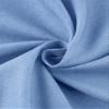 Allegra K Peter Pan Collar Chambray Blouse Shirt for Women's Casual Sleeveless Button Down Tank Top Large Blue view 4