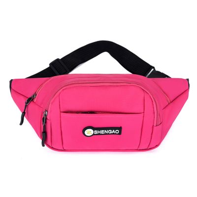 Belt Bag Fashionable Bum Bag with 4 Zipped Pockets for Women Men Kids Waterproof Waist Packs for Sports Dog Walking Camping Travel