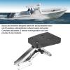 Acouto Outboard Motor Bracket 110 lbs for 2Stroke Outboard Engine, 304 Stainless Steel Outboard Motor Stand Kicker Motor Brackets for Boat view 4