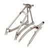 TIBROMTACK Titanium Fork and Rear Triangle for Brompton Bicycle 16 Inches Ultra Light Folding Bike Grade9 Ti Frame (Sandblast) view 1