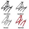 TIBROMTACK Titanium Fork and Rear Triangle for Brompton Bicycle 16 Inches Ultra Light Folding Bike Grade9 Ti Frame (Sandblast) view 3