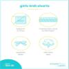 Simple Joys by Carter's Baby Girls' 3-Pack Knit Shorts view 2