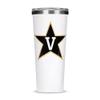 Corkcicle Tumbler - 24oz NCAA Triple Insulated Stainless Steel Travel Mug, UVA - University of Vanderbilt Commodores, Big Logo view 1