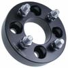 1.25" Golf Cart Wheel Spacers - Wider Stance, Increased Clearance, Fits EZ GO Fits EZGO Fits Club Car Golf Cart - 1.25 Inch (32mm), 4x4, 1/2x20 Studs - Single Spacer - Black view 1