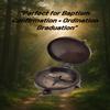 Baptism Confirmation Compass Engraved with Joshua 1:9 Bible Verse in Wooden Box | Religious Inspirational Gift for Catholic Christian Boys Teens from Parents or Grandparents | Pastor Appreciation Gift view 3