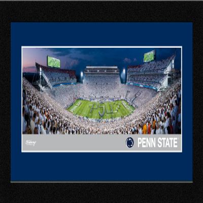 Blakeway Worldwide Panoramas, Inc. Penn State Football, Band - 16.625 x 8.125-Inch Framed Picture