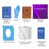 Personal Toilet Kit To Go  10 Pack (Purple) view 2