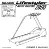 Owner Manual 046308 Works W Life Styler 2800-831.296550 Treadmill view 2