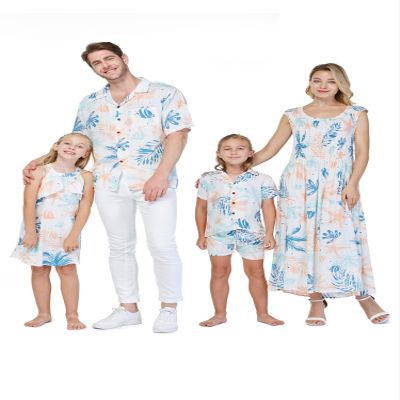 Matchable Family Hawaiian Luau Halter Dress, Sandy Beach, Women, X-Large